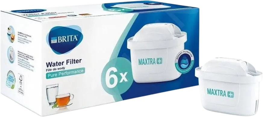 Brita Maxtra PRO Pure Performance, Vodní filtry 6 ks Časově Omezené