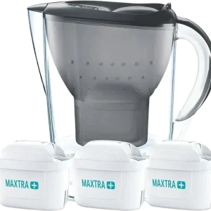 Brita Marella Cool Memo, 3x filtr MX PRO, Filtrační konvice,grafitová 2.4 l Akce