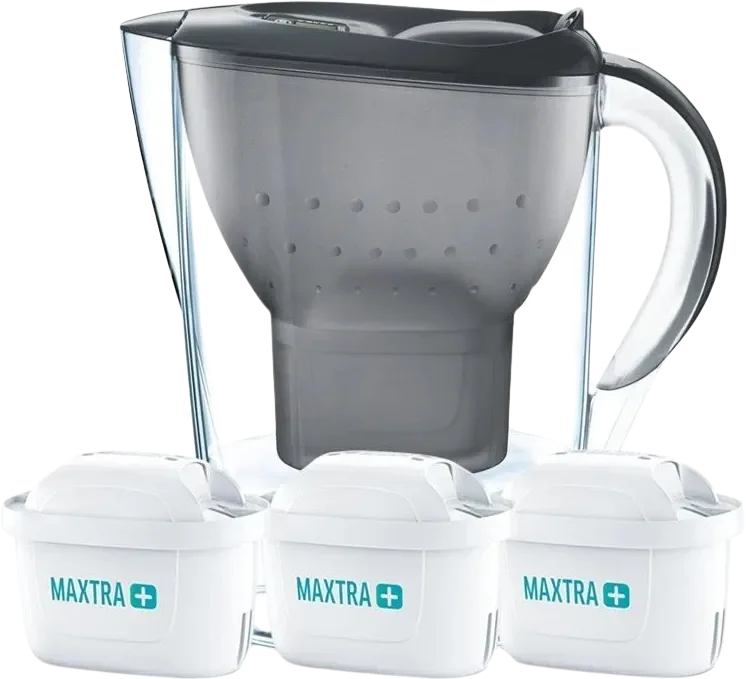 Brita Marella Cool Memo, 3x filtr MX PRO, Filtrační konvice,grafitová 2.4 l Akce