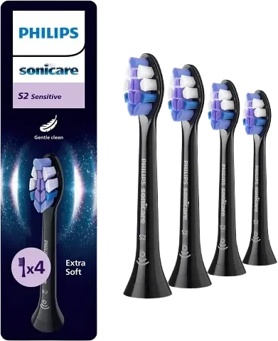 Expresní Doručení Philips Sonicare Sensitive standard black 4 ks