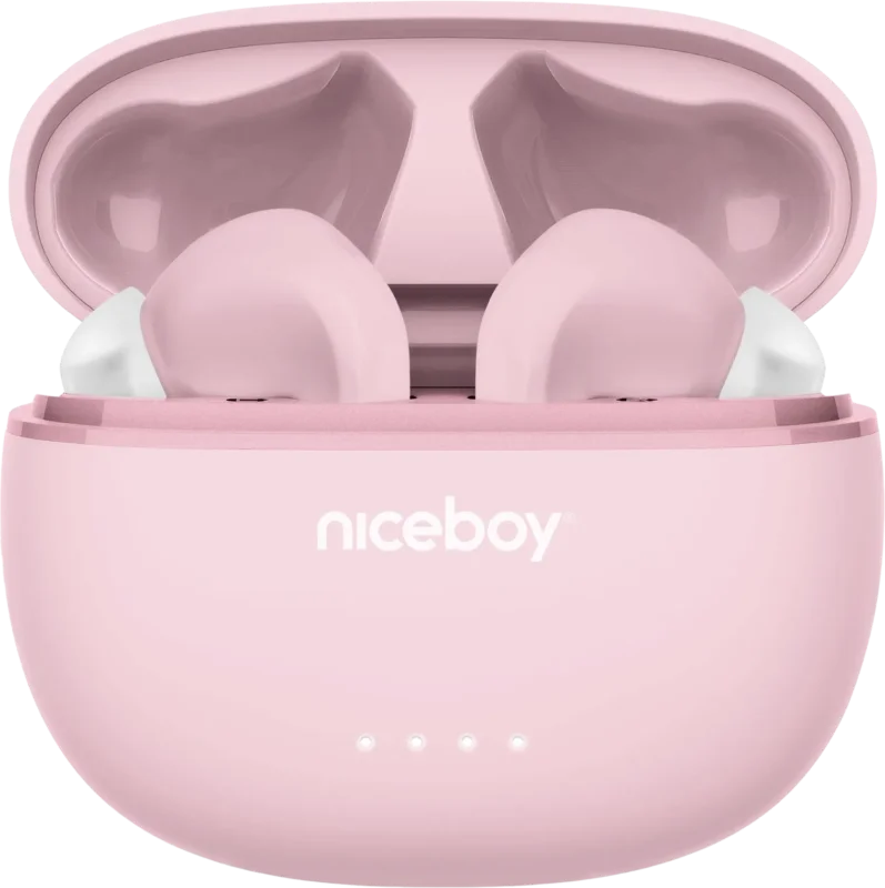 Top Prodej Niceboy Bezdrátová sluchátka HIVE Pins ANC 3 Sakura Pink