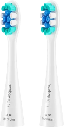 Niceboy Náhradní hlavice ION Sonic Medium white 2 ks Časově Omezené