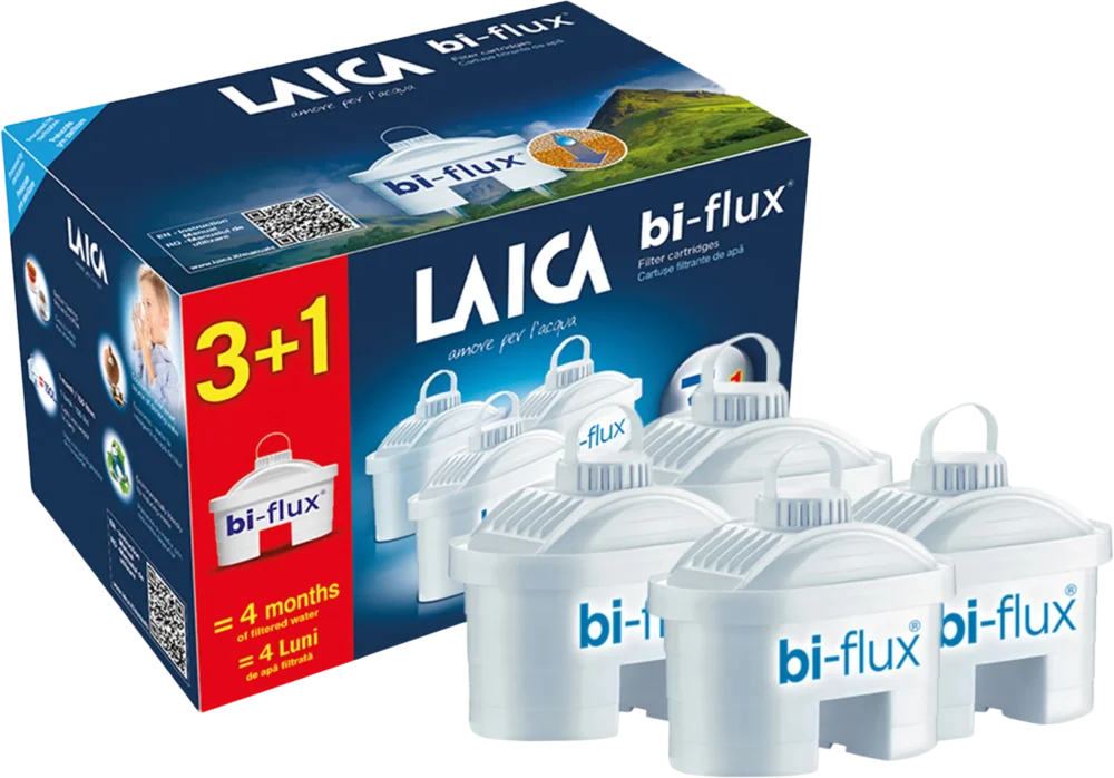 Autentický Laica Bi-flux Náhradní filtry 3+1 ks