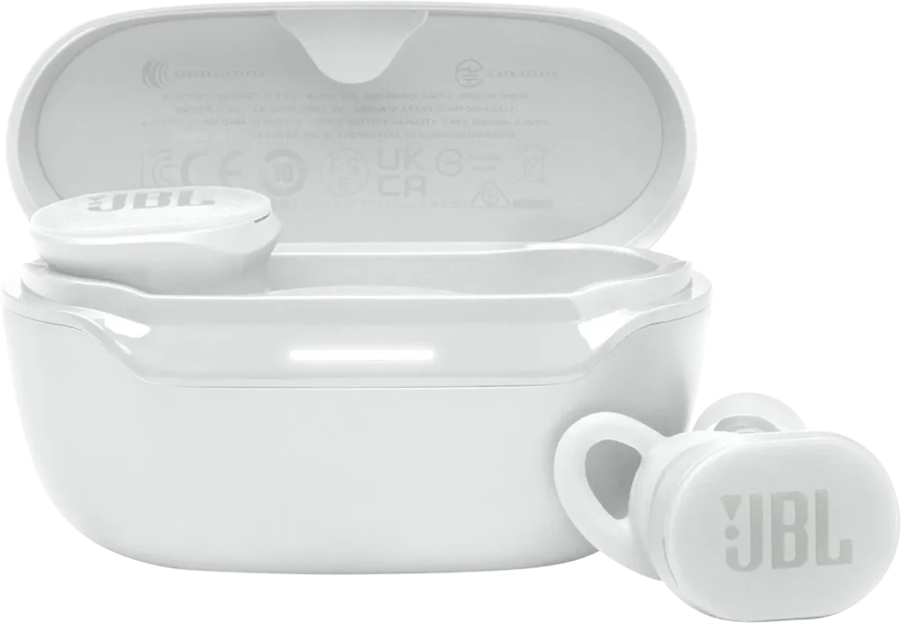 Ověřený JBL Endurance Race 2 White, sportovní True wireless sluchátka