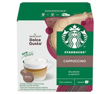 Starbucks CAPPUCCINO 120g 12Cap Tovární Cena