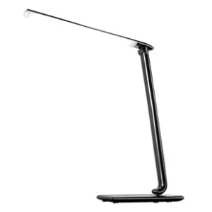 Solight LED stolní lampička stmívatelná, 12W, volba teploty světla, USB, černý lesk Vrácení Zdarma
