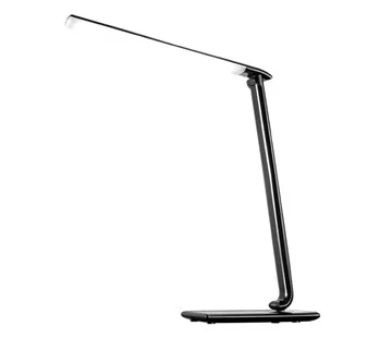 Solight LED stolní lampička stmívatelná, 12W, volba teploty světla, USB, černý lesk Vrácení Zdarma