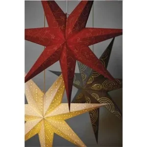 Emos ZY2250 PAPER STAR WHITE 75CM E14 Časově Omezené