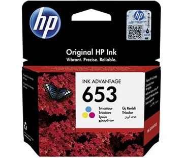 HP 653 Tri-color, 3YM74AE Autentický