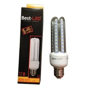 Značkový Best-Led E27 12W teplá bílá BL-3U-12-WW-E27