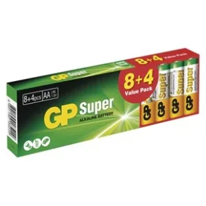 Must-Have GP Super Alkaline AA/LR6 8+4 ks