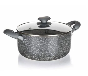 Banquet Hrnec nepřilnavý Granite PR 20x9,5cm Vysoce Kvalitní