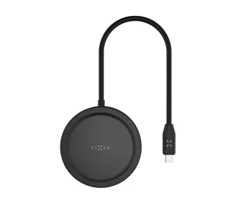Pouze Dnes 7-portový USB-C FIXED MagHUB s bezdrátovým nabíjením a podporou MagSafe, pro notebooky a tablety, černý