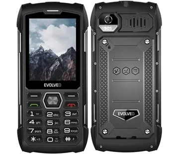 Evolveo StrongPhone H1 Black Grey Sezónní Sleva