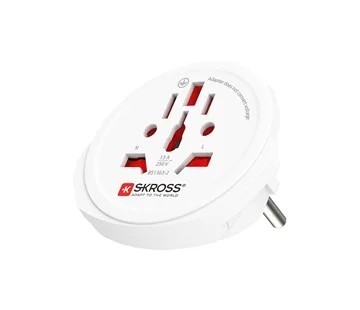 Skross cestovní adaptér Europe, PA30 Akční Cena