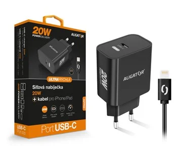 ALI CN PD 20W, light kab, černá CHPD0015 Pouze Dnes