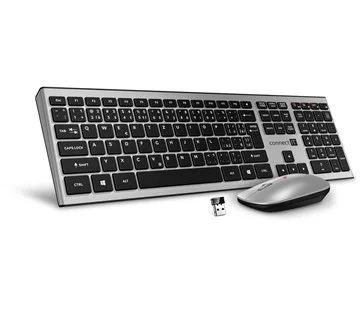 Connect IT Combo CKM-9010-SL, stříbrná Doprava Zdarma