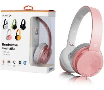 Bezpečná Platba Aligator AH02, FM, SD karta, rosegold
