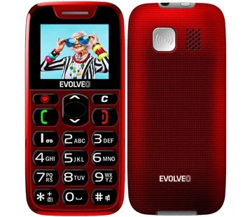 Vrácení Zdarma Evolveo EasyPhone Red