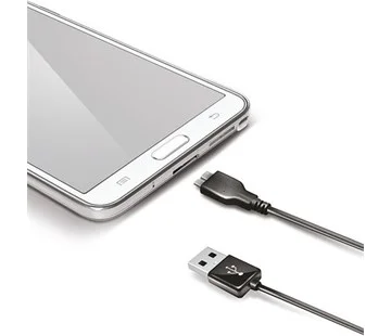 Datový USB kabel Celly s konektorem microUSB, černý Akční Nabídka
