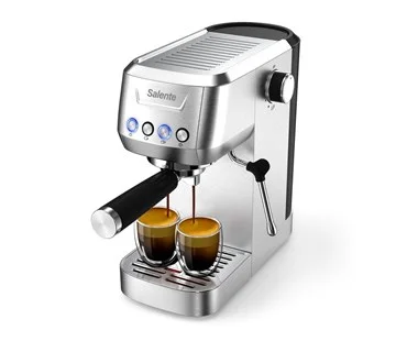 Akční Nabídka Salente Coffio, pákový kávovar, nerez