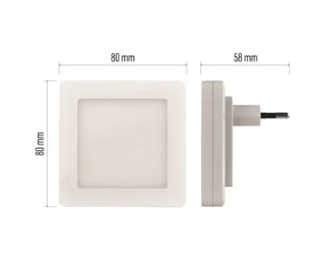 Emos LED noční světlo P3316 s fotosenzor Finální Výprodej