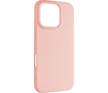 Zadní pogumovaný kryt FIXED Story pro Apple iPhone 16 Pro, růžový Zlevněný