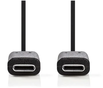 Levný Nedis USB C - USB C 1m CCGB64700BK10