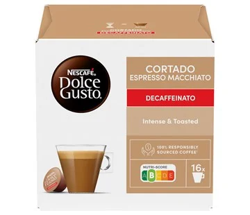 Nejlepší Cena Nescafé Dolce Gusto Cortado Decaffeinato