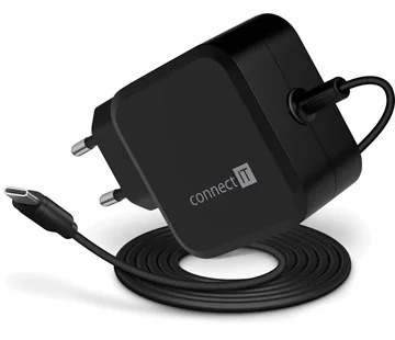 Connect IT C-Power Mini univerzální notebookový adaptér USB-C, PD 67 W, černý Objednat Nyní