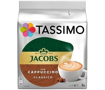 Vrácení Zdarma Tassimo Jacobs Cappuccino classico 260g