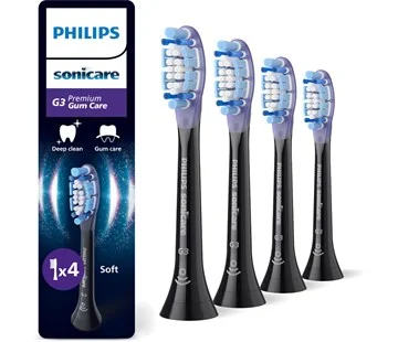Philips Premium Gum Care, 4 ks, black Nejlepší Cena