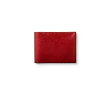 Odeslání Ihned Kožená peněženka Smile Wallet se smart trackerem FIXED Smile s motion senzorem červená
