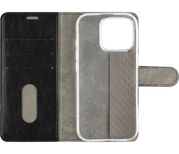 Bezpečná Platba Pouzdro typu kniha FIXED Opus pro Apple iPhone 16 Pro Max, černé