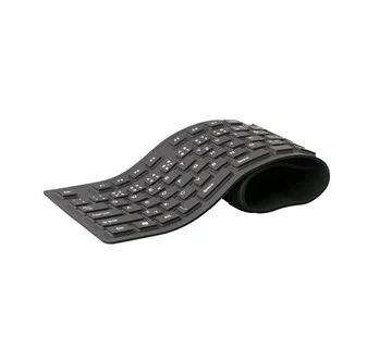 Nejlepší Cena C-TECH FK-01 gelová, flexibilní, černá, USB, CZ/SK
