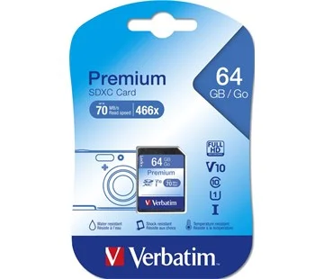 Verbatim 44024 SDXC 64GB class 10 Levný