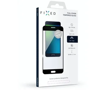 Finální Výprodej Ochranné tvrzené sklo FIXED Full-Cover pro Xiaomi Redmi 6, přes celý displej, černé, 0.33 mm