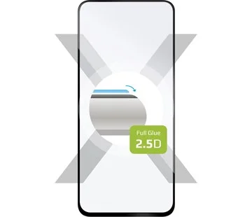 Dokud Zásoby Vydrží Ochranné tvrzené sklo FIXED Full-Cover pro Huawei Nova 8i, lepení přes celý displej, černé