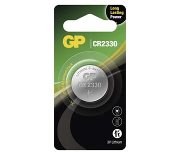 GP Lithiová knoflíková baterie GP CR2330 Ověřený