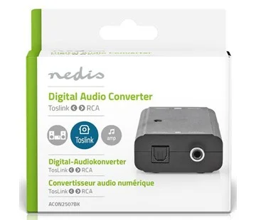 Akce Nedis Digitální převodník ACON2507BK