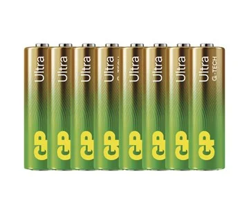 Výprodej GP alkalická baterie ULTRA AA (LR6) 6plus2PP