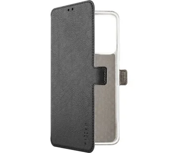 Tenké pouzdro typu kniha FIXED Topic pro Xiaomi Redmi 13C 5G, černé Víkendová Akce