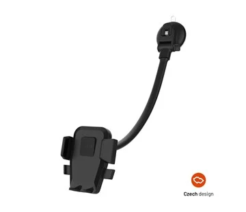 Univerzální držák do auta FIXED Iconiq Flex XL na sklo nebo na palubní desku, černý Cenově Výhodný