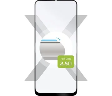 Ochranné tvrzené sklo FIXED Full-Cover pro Vivo Y52 5G, lepení přes celý displej, černé Autentický