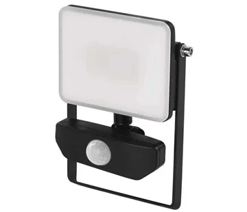 Emos LED reflektor ILIO s pohybovým čidlem, 10,5 W, černý, neutrální bílá Akční Cena