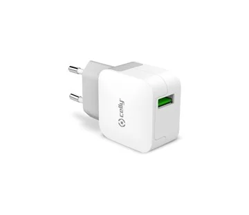 Sezónní Sleva Cestovní nabíječka Celly TURBO s USB výstupem, 2.4 A