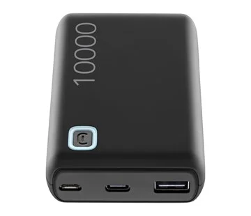 Ověřený Powerbanka Cellularline Essence 10 000 mAh, černá