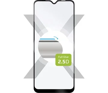 Ochranné tvrzené sklo FIXED Full-Cover pro Vivo Y11s/Y20s, lepení přes celý displej, černé Dokud Zásoby Vydrží