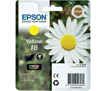 Epson T1804 Yellow, C13T18044012 Top Prodej