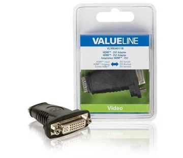 VALUELINE VLVB34911B HDMI-DVI, redukce Novinka